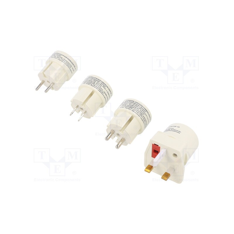 1 set x LOGILINK - PA0186 - Transition: adapter, 2P, white, PIN: 2