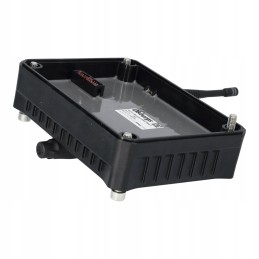 Hiab Olsberg Combidrive CD2 radio receiver, front with antenna