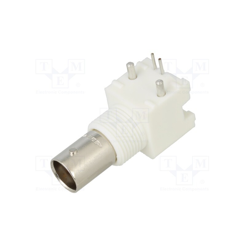 1 pcs x TE Connectivity - 5227161-3 - RTANG JK W/MTG PINS, BNC PCB