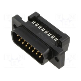1 pcs x TE Connectivity - 1658615-3 - 15 POS HDF PLUG, AP, LEAD FREE
