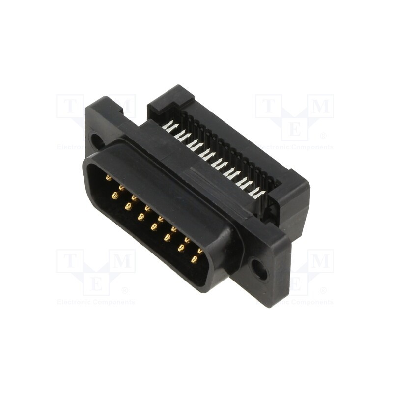 1 pcs x TE Connectivity - 1658615-3 - 15 POS HDF PLUG, AP, LEAD FREE