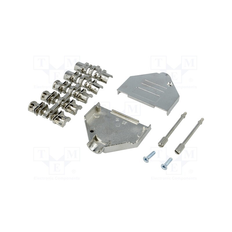 1 pcs x ENCITECH - 6560-0705-03 - Enclosure: for D-Sub connectors, D-Sub 25pin,D-Sub HD 44pin