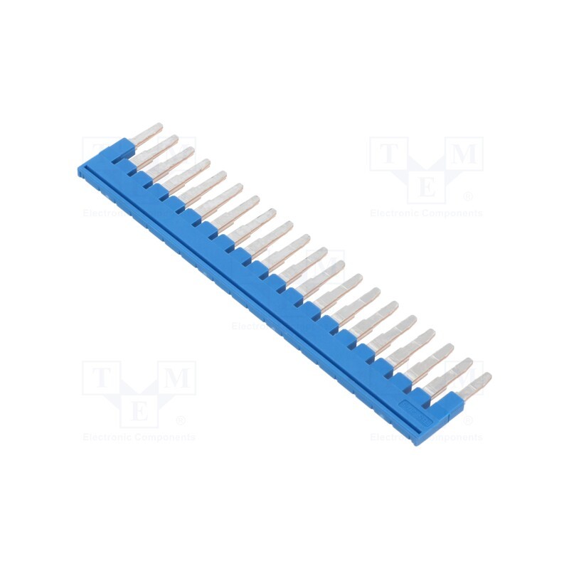 1 pcs x PHOENIX CONTACT - 3036929 - Comb bridge, ways: 20, blue, Width: 5mm, UL94V-0