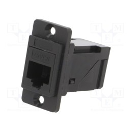1 pcs x CLIFF - CP30752 - Coupler, DUALSLIM, Cat: 6, Layout: 8p8c, RJ45 socket,both sides