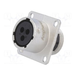 1 pcs x AMPHENOL - RT00123SNH - Connector: circular, RT360, socket, female, PIN: 3, IP67, -40÷105°C