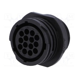 1 pcs x TE Connectivity - 206043-3 - Plug, female, PIN: 14, w/o contacts, CPC Series 1, for cable