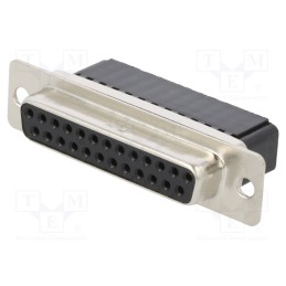 1 pcs x HIROSE - CDB-25S(05) - D-Sub, PIN: 25, plug, female, Type: w/o contacts, CD