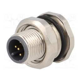 1 pcs x CONEC - SAL-12-FSH5-P5,5 - Socket, M12, PIN: 5, male, A code-DeviceNet / CANopen, soldering