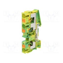 1 pcs x PHOENIX CONTACT - 3208745 - Splice terminal: rail, 0.5÷16mm2, ways: 1, terminals: 3, push-in