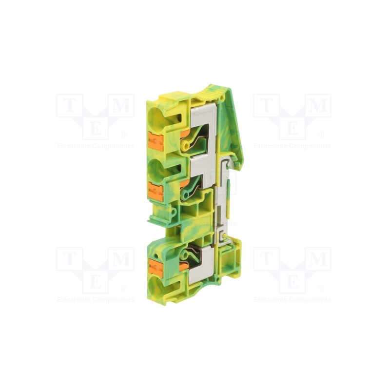 1 pcs x PHOENIX CONTACT - 3208745 - Splice terminal: rail, 0.5÷16mm2, ways: 1, terminals: 3, push-in