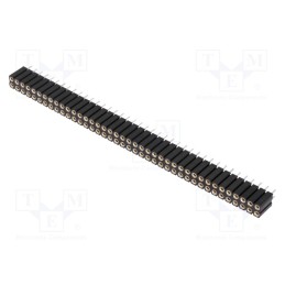 1 pcs x CONNFLY - DS1002-03-2*40131 - Socket, pin strips, female, PIN: 80, turned contacts, straight