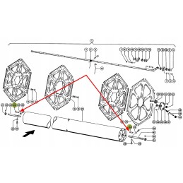 712420 01 reel shaft key a10 x 8 x 1