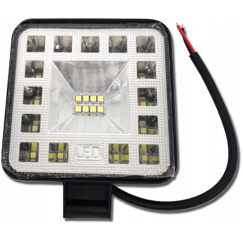 Reflector LED work lamp square 10 36v 23w