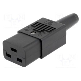 1 pcs x SCHURTER - 4795 - Connector: AC supply, plug, female, 16A, 250VAC, IEC 60320, C19 (J)