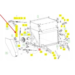 100741244 tensioner nut