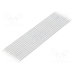 1 pcs x TE Connectivity - 6-1474654-0 - Connector: jumper cable, Cable ph: 2.54mm, L: 101.6mm, straight