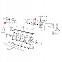 Washer with nose claas 610338 0 yg