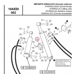 Manitou mt1340 actuator lock 05443603423501c