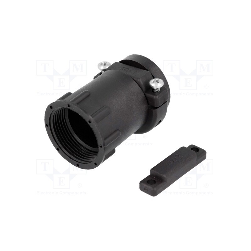 1 pcs x TE Connectivity - 182661-1 - Cable hood and fastener, CPC, size 17, 17.9mm, straight