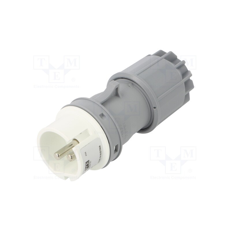1 pcs x PCE - 092-10V - Connector: AC supply, plug, male, 32A, 42VAC, IEC 60309, IP44, PIN: 2