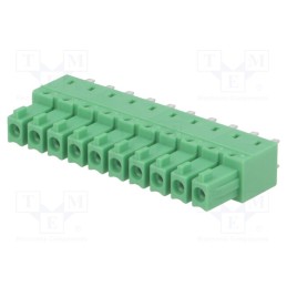 1 pcs x PHOENIX CONTACT - IMCV 1,5/10-G-3,81 1875506 - Pluggable terminal block, 3.81mm, ways: 10, straight, socket, THT