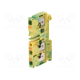 1 pcs x WEIDMu00dcLLER - 1991850000 A3C 6 PE - Splice terminal: rail, 6mm2, ways: 1, terminals: 3, yellow-green