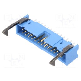 1 pcs x TE Connectivity - 2-1761606-9 - Socket, IDC, male, PIN: 26, straight, snapped-in, THT, gold-plated