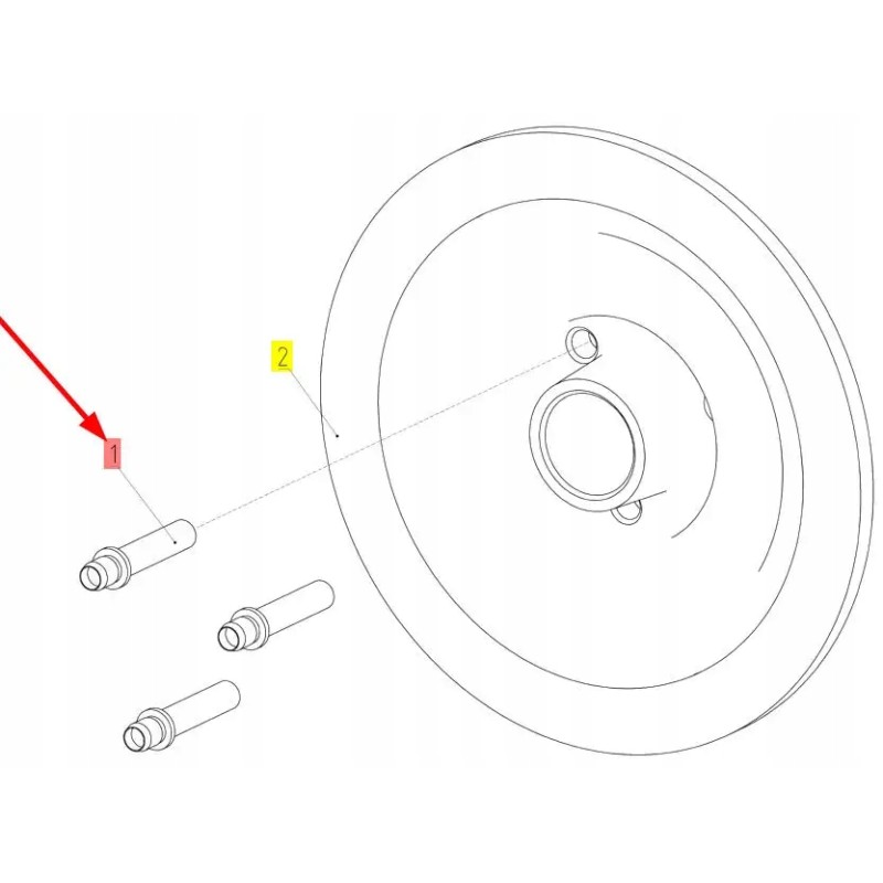 100007629 variator disk finger