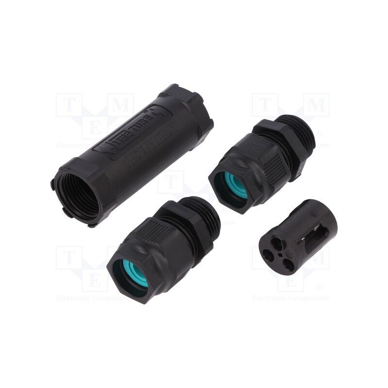 1 pcs x TECHNO - THB.400.C1A - Connector: AC supply, screw terminal, TH400, 7÷13.5mm, 0.5÷4mm2