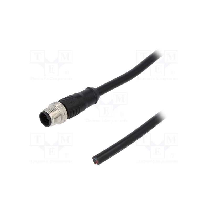 1 pcs x DEGSON ELECTRONICS - PM-M12A-08P-MM-SL8B01-00A(H) - Plug, M12, PIN: 8, male, A code-DeviceNet / CANopen, IP65,IP67, 30V