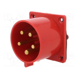 1 pcs x PAWBOL - B.1931 - Connector: AC supply 3-phase, socket, male, 32A, 400VAC, IEC 60309