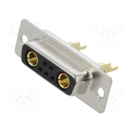 1 pcs x MH CONNECTORS - MHCDS7W2S2 - Special D-Sub, PIN: 7(2+5), plug, female, for cable, soldering