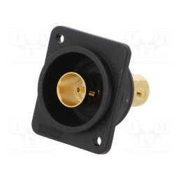 1 pcs x CLIFF - CP303112GX - Coupler, BNC socket,both sides, FT, gold-plated, plastic, 19x24mm