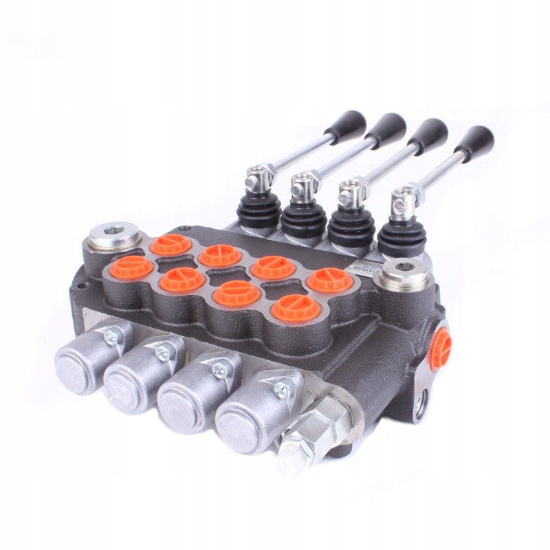 Hydraulic distributor, 4 sections 1 2