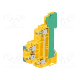 1 pcs x POKu00d3J - A11-543Z - Splice terminal: rail, 0.5÷4mm2, yellow-green, screw terminal