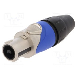 1 pcs x AMPHENOL - SP-2-FNS - Plug, loudspeaker, female, PIN: 2, for cable, 30A, 133V, zinc alloy