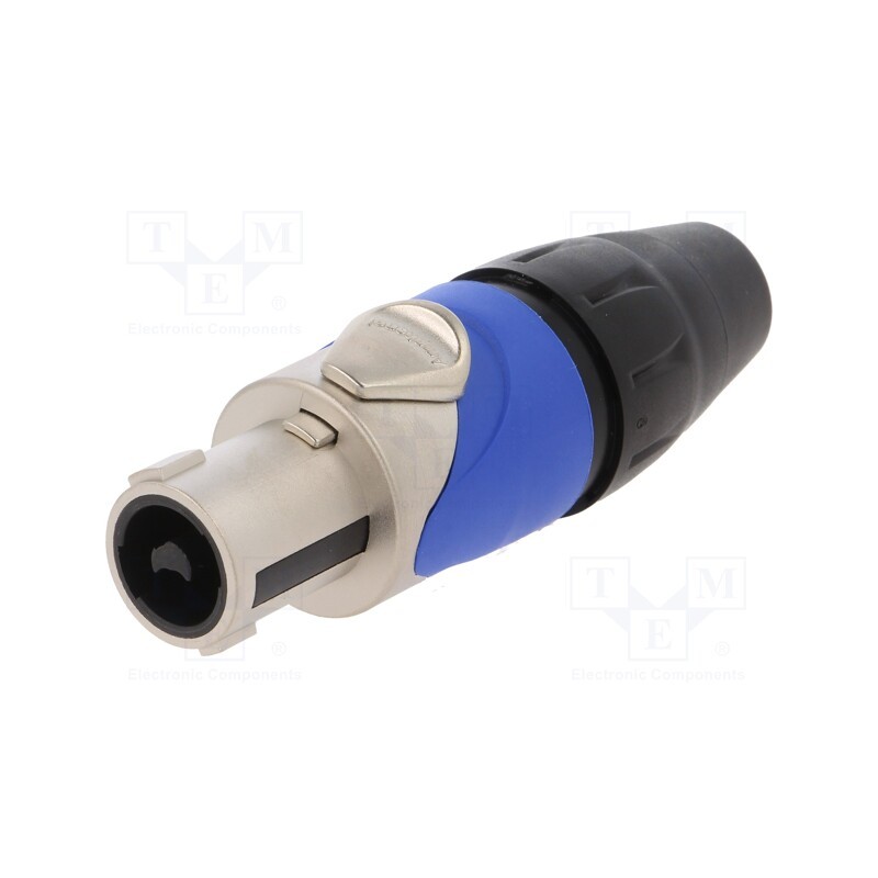 1 pcs x AMPHENOL - SP-2-FNS - Plug, loudspeaker, female, PIN: 2, for cable, 30A, 133V, zinc alloy