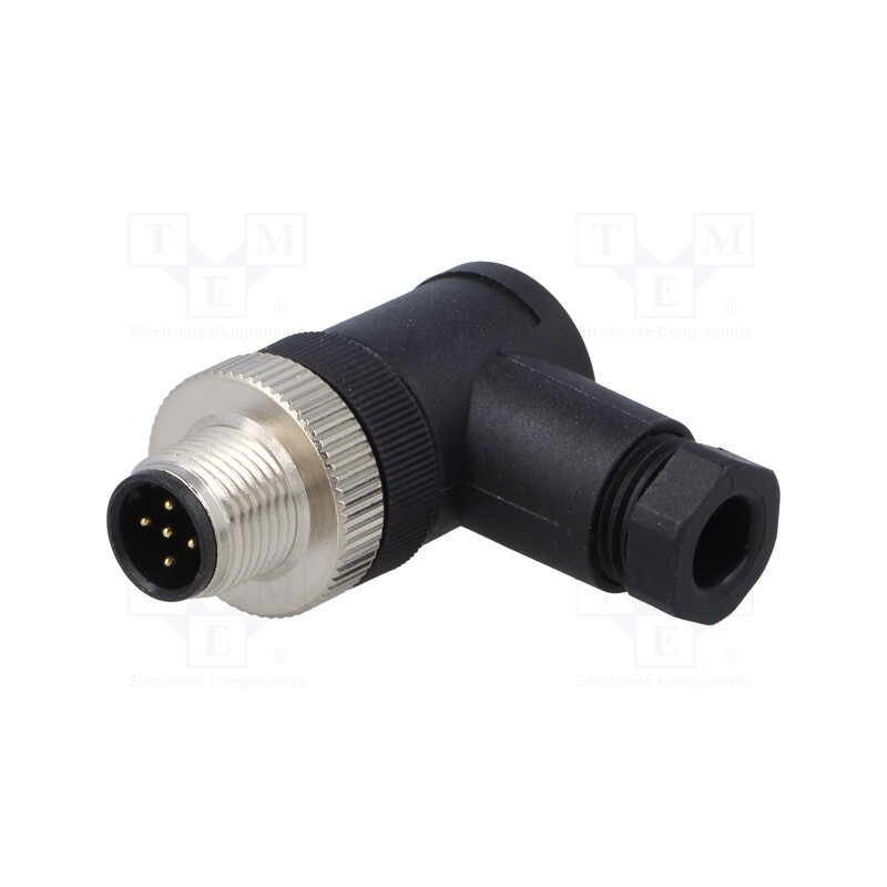 1 pcs x DEGSON ELECTRONICS - PB-M12B-05P-MM-SR7001-00A(H) - Plug, M12, PIN: 5, male, B code-Profibus, for cable, screw terminal