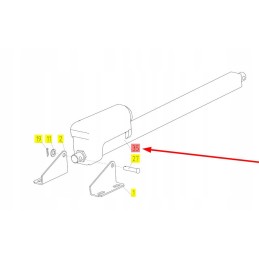 101741624 grain tank electric actuator