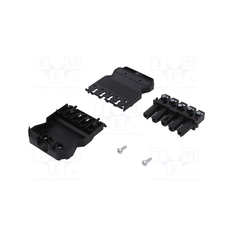1 pcs x WIELAND - 92.953.4053.1 GST18I5S B1 ZR1 SW - Connector: pluggable terminal block, screw terminal, female