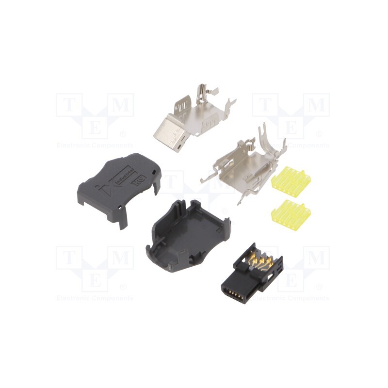 1 pcs x HIROSE - IX31G-A-10S-CV(7.0) - Connector: ix Industrial, plug, IX, female, PIN: 10, A, gold-plated