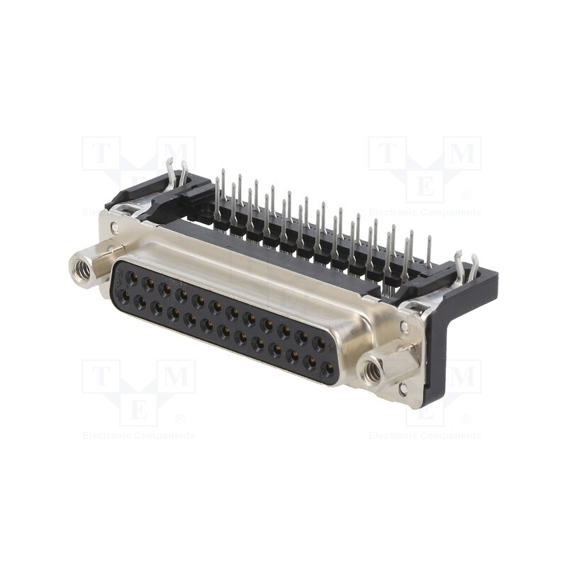 1 pcs x HARTING - 9663527613 - D-Sub, PIN: 25, socket, female, angled 90°, THT, UNC 4-40