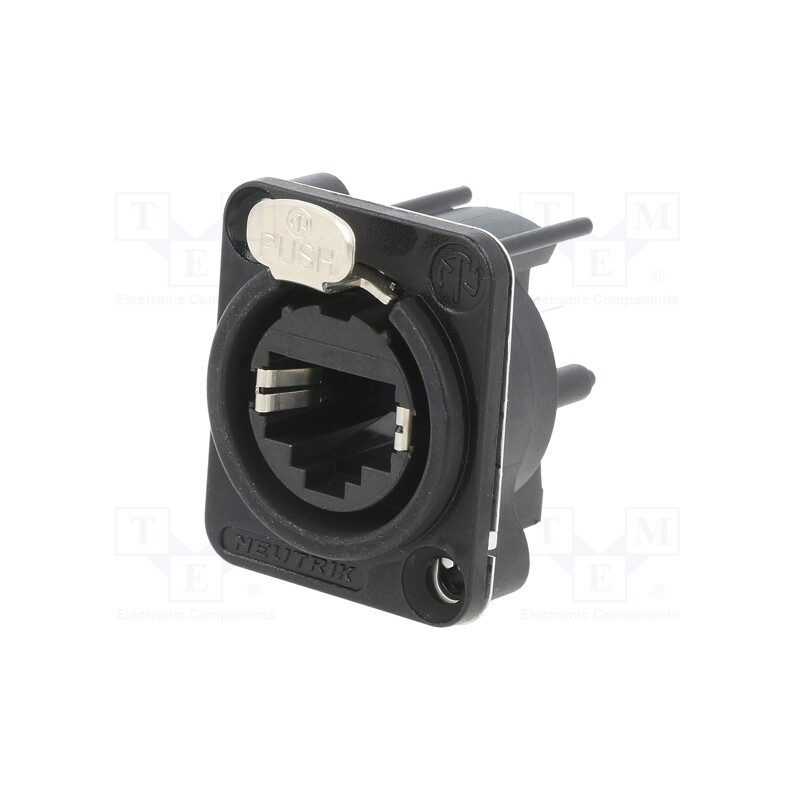 1 pcs x NEUTRIK - NE8FDV-B - ETHERCON D-SERIE CHASS.CON. V