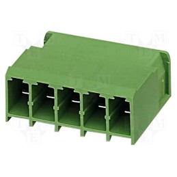 1 pcs x PHOENIX CONTACT - PC 4/ 6-G-7,62 1804836 - Pluggable terminal block, 7.62mm, ways: 6, angled 90°, socket