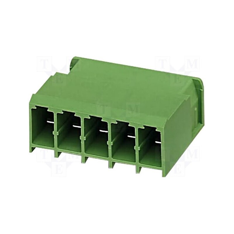 1 pcs x PHOENIX CONTACT - PC 4/ 6-G-7,62 1804836 - Pluggable terminal block, 7.62mm, ways: 6, angled 90°, socket