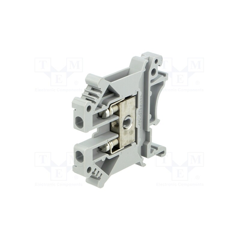 1 pcs x PHOENIX CONTACT - UK 5 3004016 - Splice terminal: rail, 0.2÷4mm2, ways: 1, terminals: 2, grey, 800V