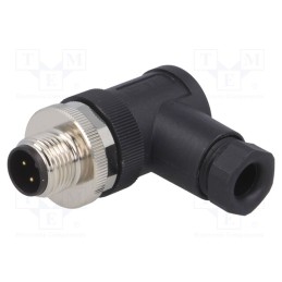 1 pcs x TE Connectivity - T4113001031-000 - Plug, M12, PIN: 3, male, A code-DeviceNet / CANopen, for cable