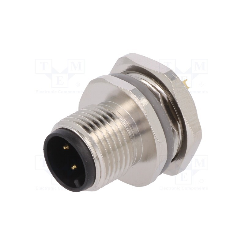 1 pcs x TE Connectivity - T4132012031-000 - Socket, M12, PIN: 3, male, A code-DeviceNet / CANopen, soldering