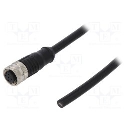 1 pcs x DEGSON ELECTRONICS - PM-M12A-05P-FF-SL8A01-00A(H) - Plug, M12, PIN: 5, female, A code-DeviceNet / CANopen, IP65,IP67