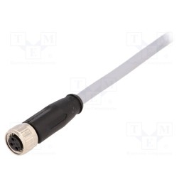 1 pcs x HARTING - 21348100380005 - Connector: M8, female, PIN: 3, straight, with lead, plug, 0.5m, PVC